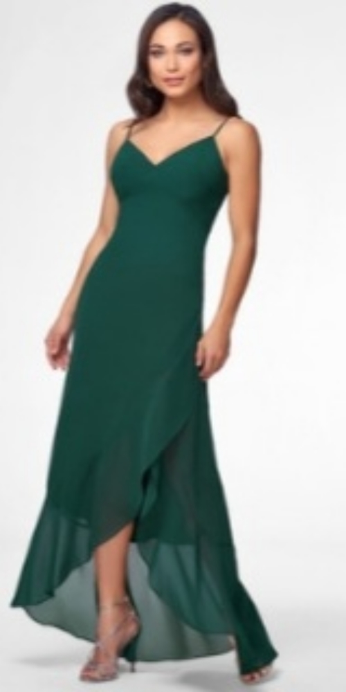 Chiffon Ruffle Dress